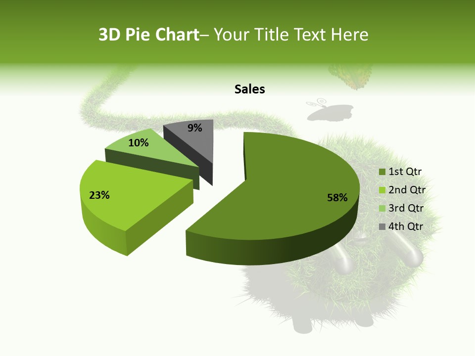 Umweltschutz Alternativ Sparen PowerPoint Template