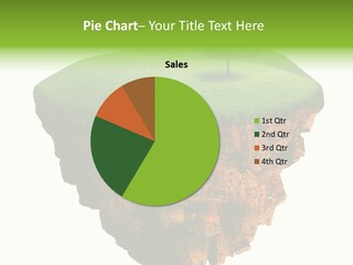 Isolated Background Island PowerPoint Template