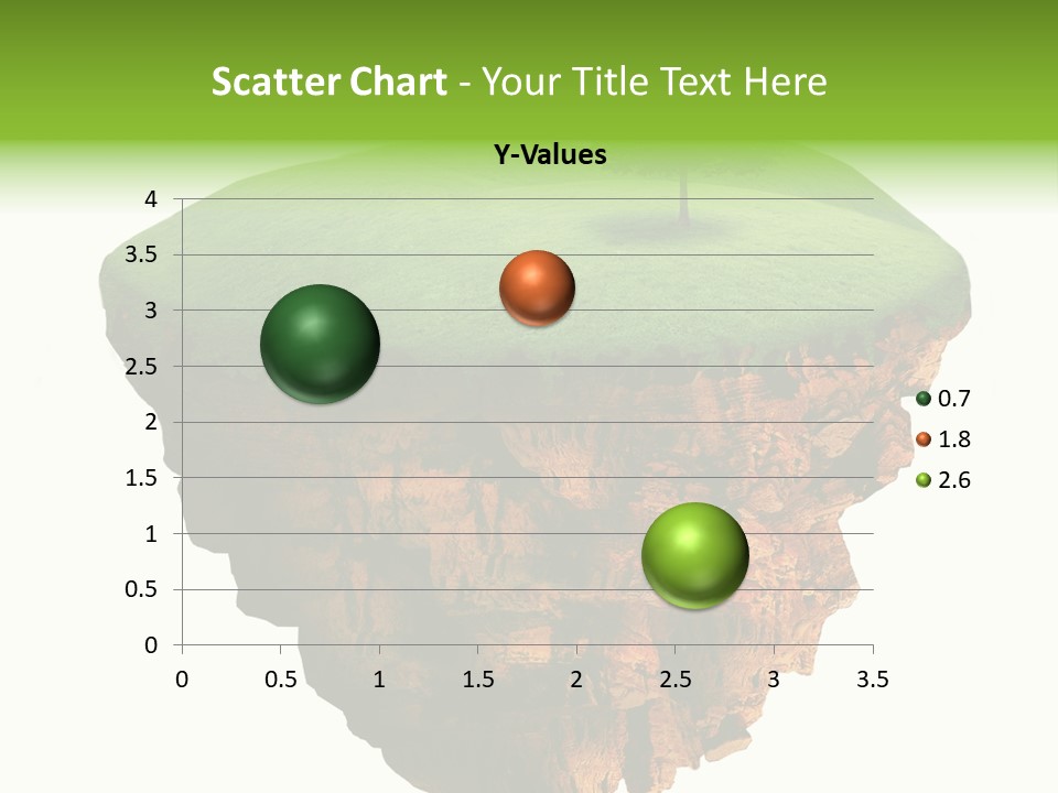 Isolated Background Island PowerPoint Template