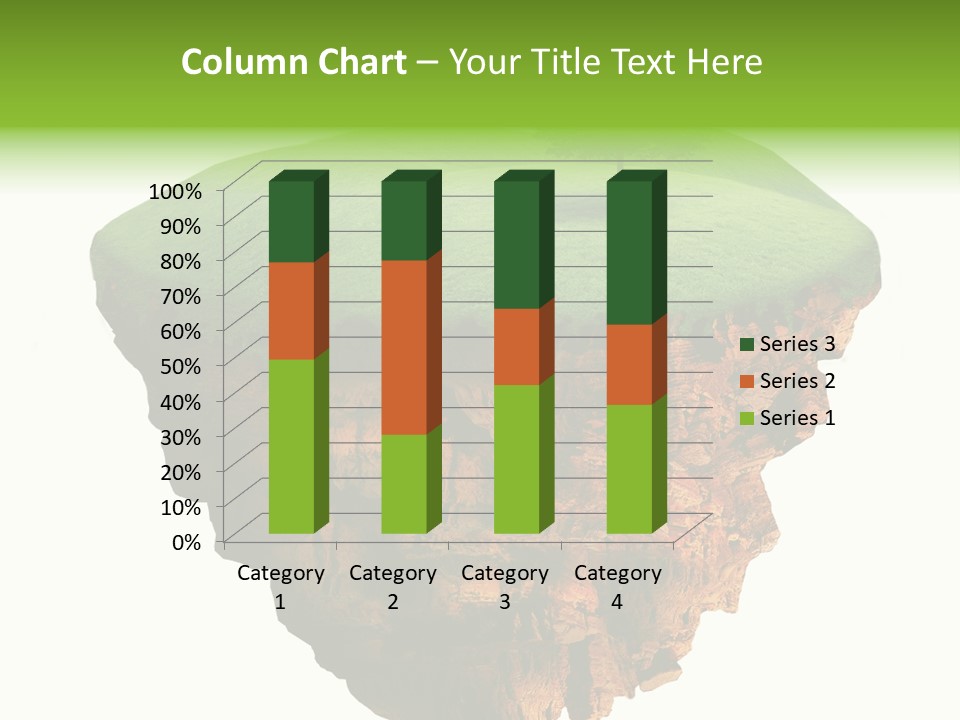 Isolated Background Island PowerPoint Template