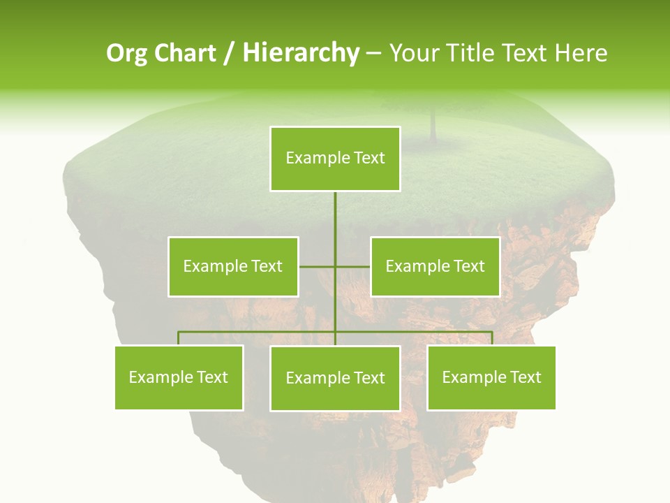 Isolated Background Island PowerPoint Template