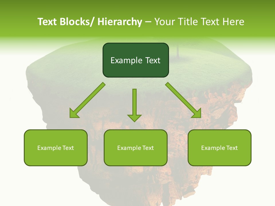 Isolated Background Island PowerPoint Template