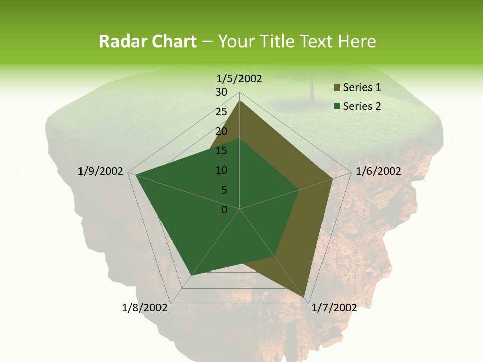 Isolated Background Island PowerPoint Template
