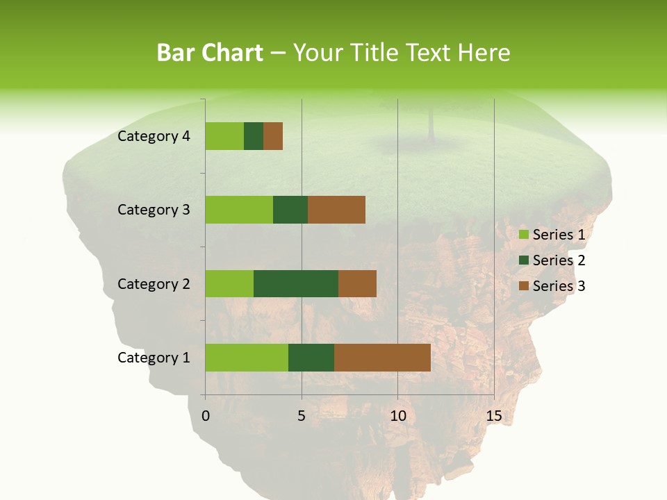 Isolated Background Island PowerPoint Template