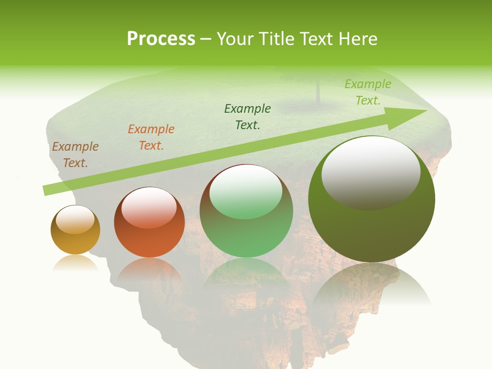 Isolated Background Island PowerPoint Template