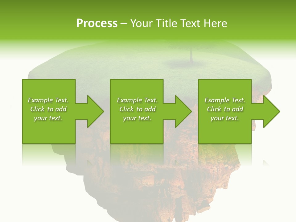 Isolated Background Island PowerPoint Template