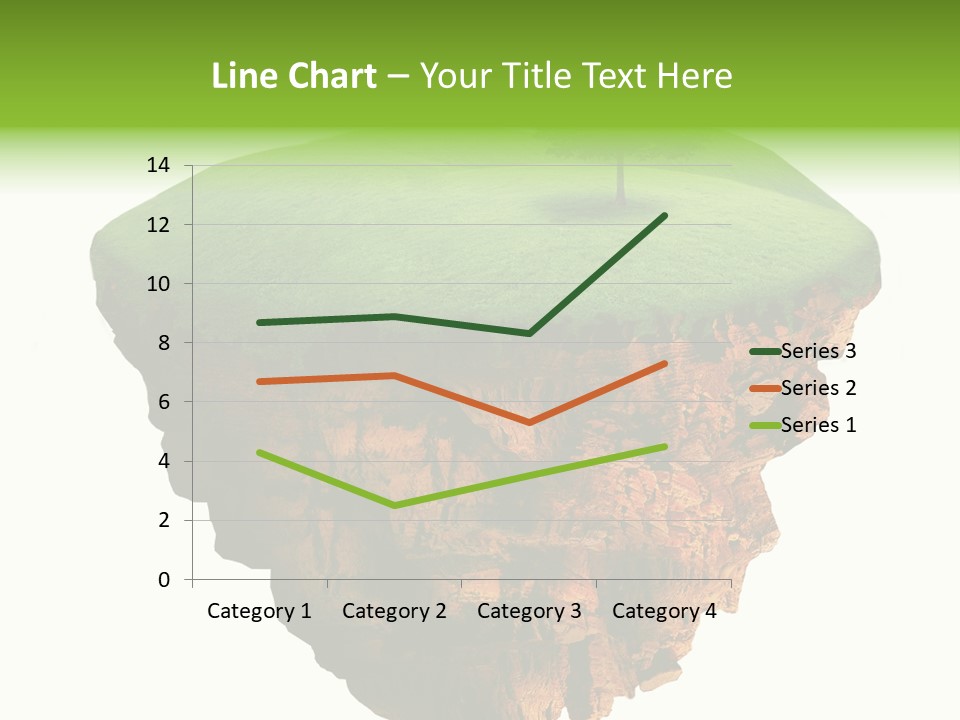 Isolated Background Island PowerPoint Template
