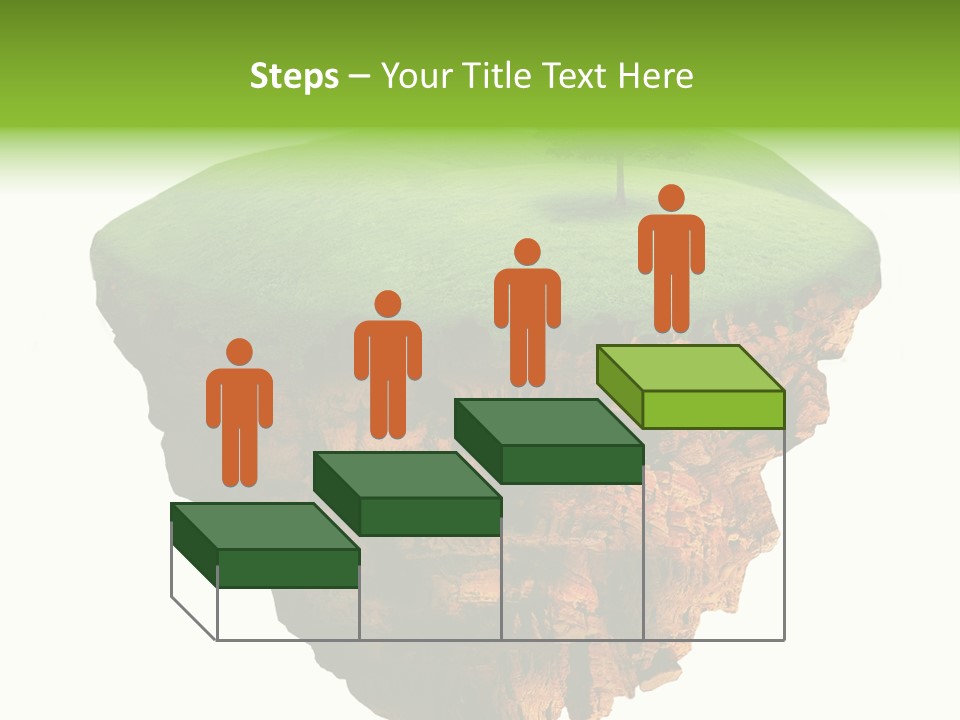 Isolated Background Island PowerPoint Template