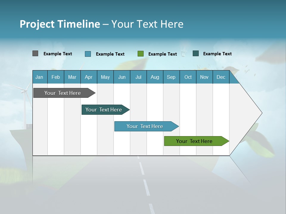 Stromverbrauch Umweltschutz Windkraft PowerPoint Template
