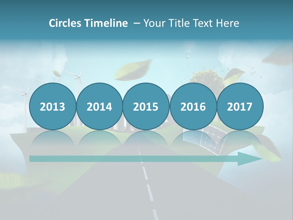 Stromverbrauch Umweltschutz Windkraft PowerPoint Template