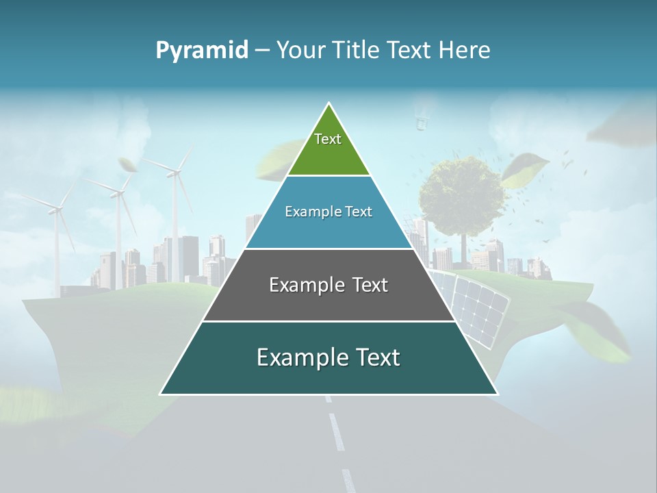 Stromverbrauch Umweltschutz Windkraft PowerPoint Template