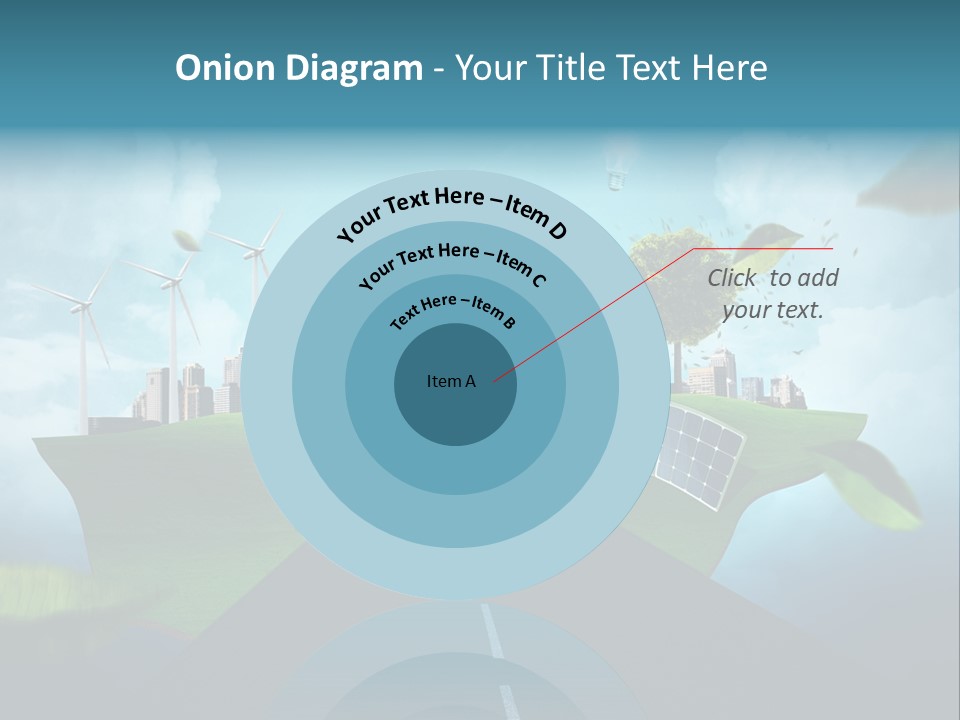 Stromverbrauch Umweltschutz Windkraft PowerPoint Template