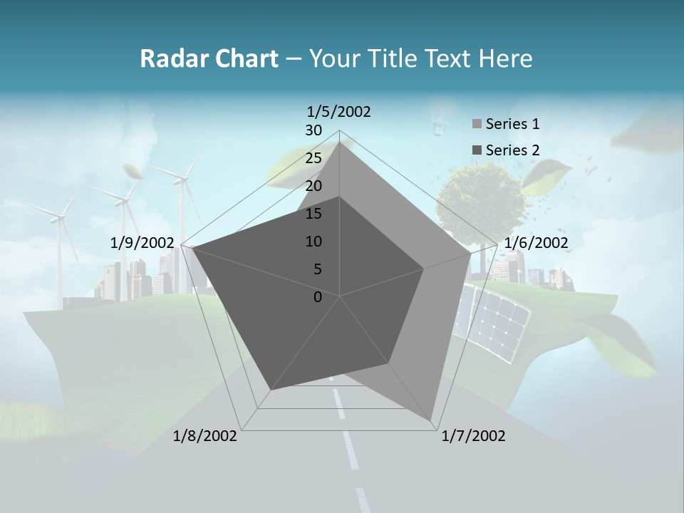 Stromverbrauch Umweltschutz Windkraft PowerPoint Template