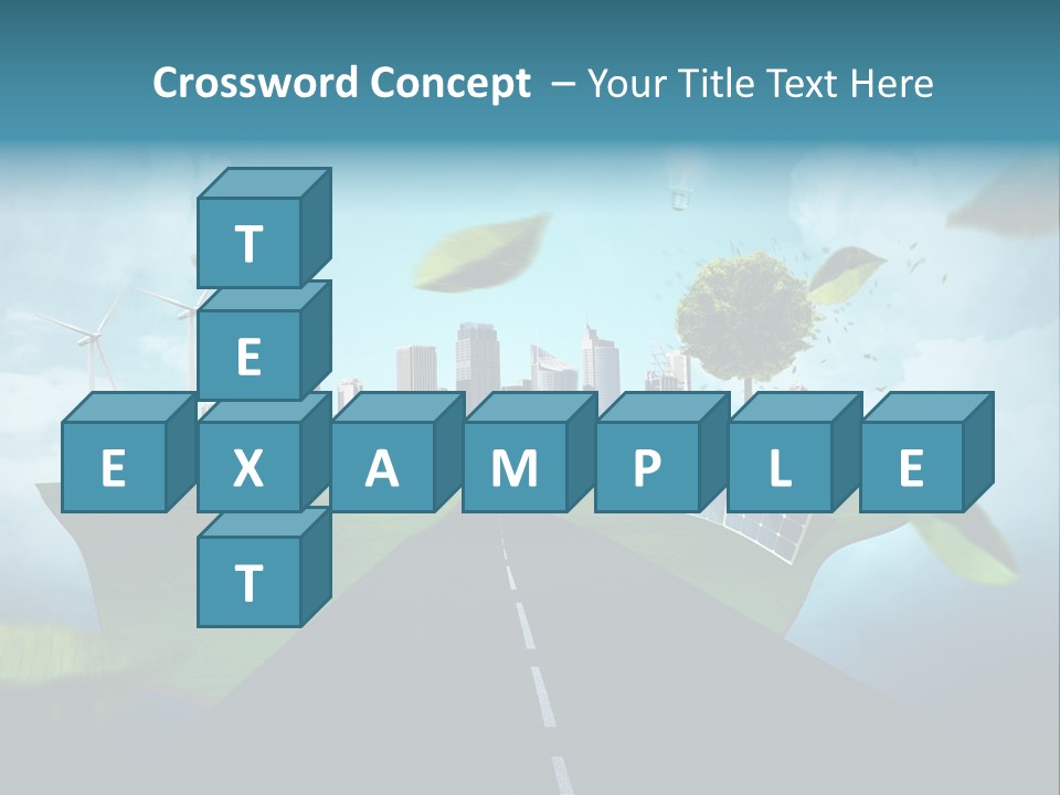 Stromverbrauch Umweltschutz Windkraft PowerPoint Template