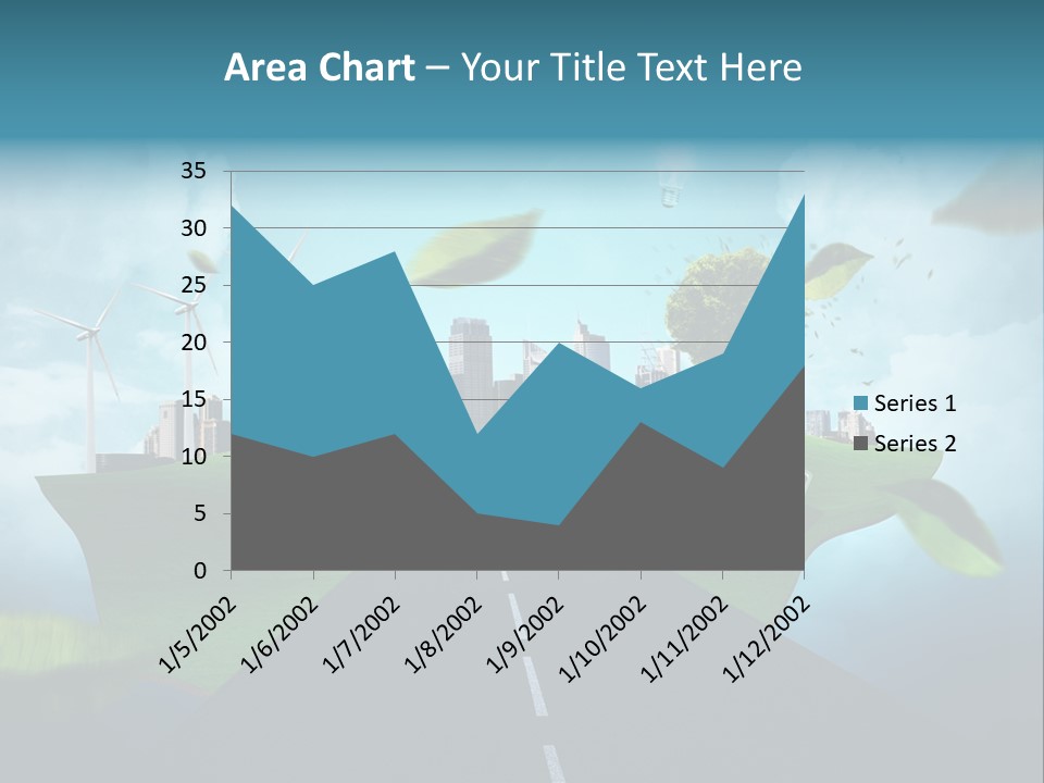 Stromverbrauch Umweltschutz Windkraft PowerPoint Template