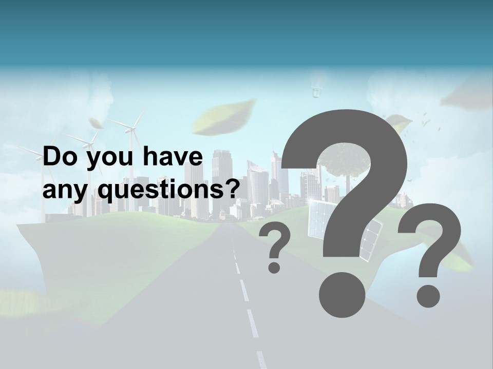 Stromverbrauch Umweltschutz Windkraft PowerPoint Template