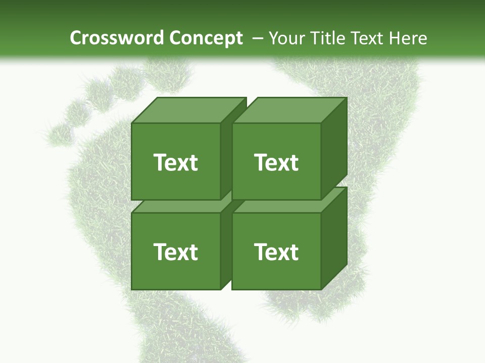 Carbon Clean Isolated PowerPoint Template