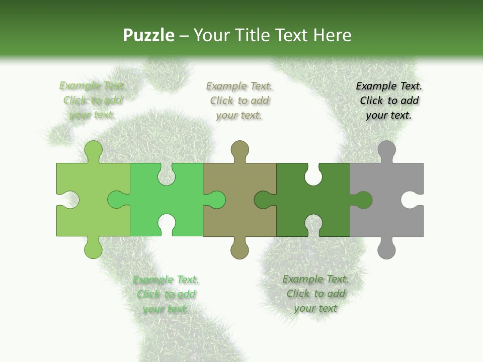 Carbon Clean Isolated PowerPoint Template