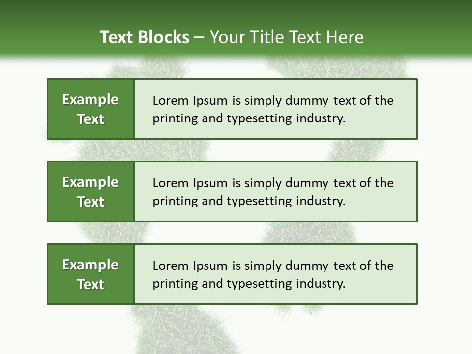 Carbon Clean Isolated PowerPoint Template