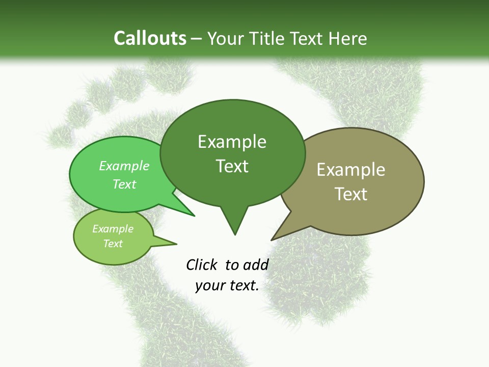 Carbon Clean Isolated PowerPoint Template