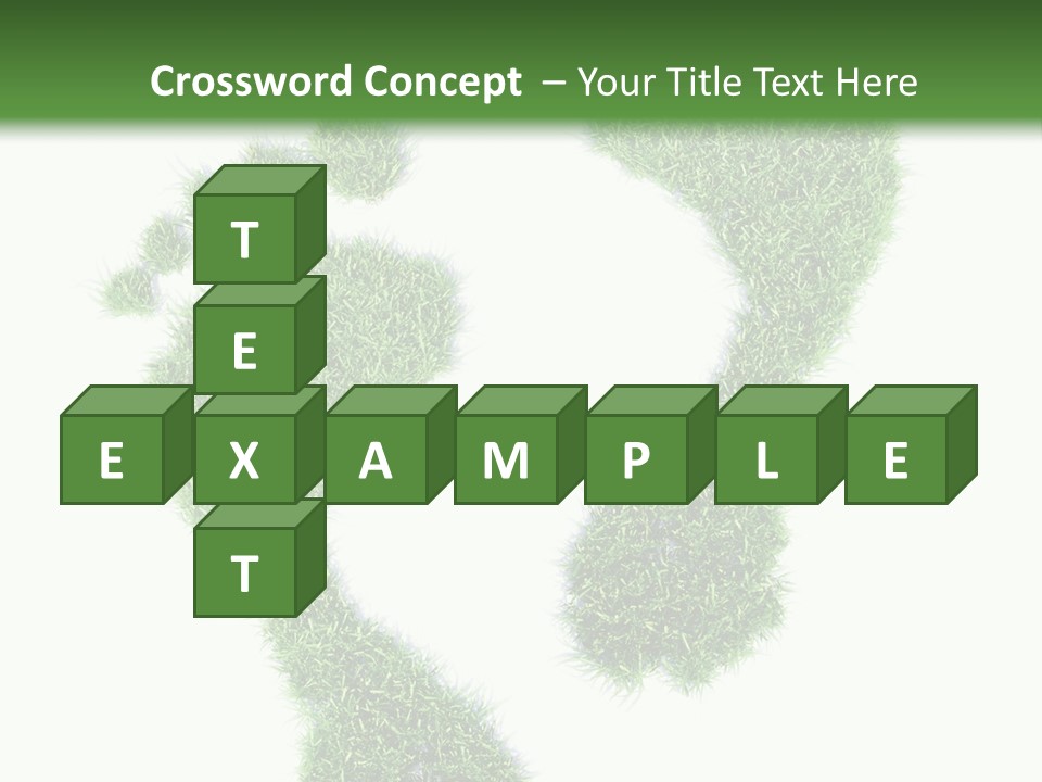 Carbon Clean Isolated PowerPoint Template