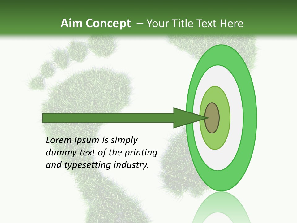 Carbon Clean Isolated PowerPoint Template