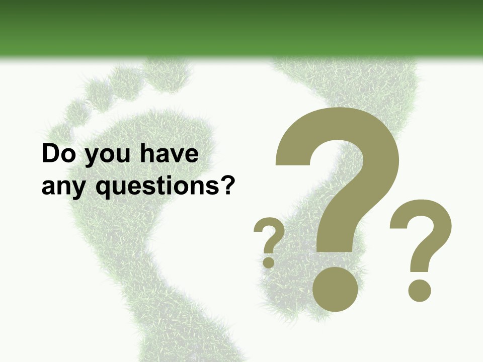 Carbon Clean Isolated PowerPoint Template