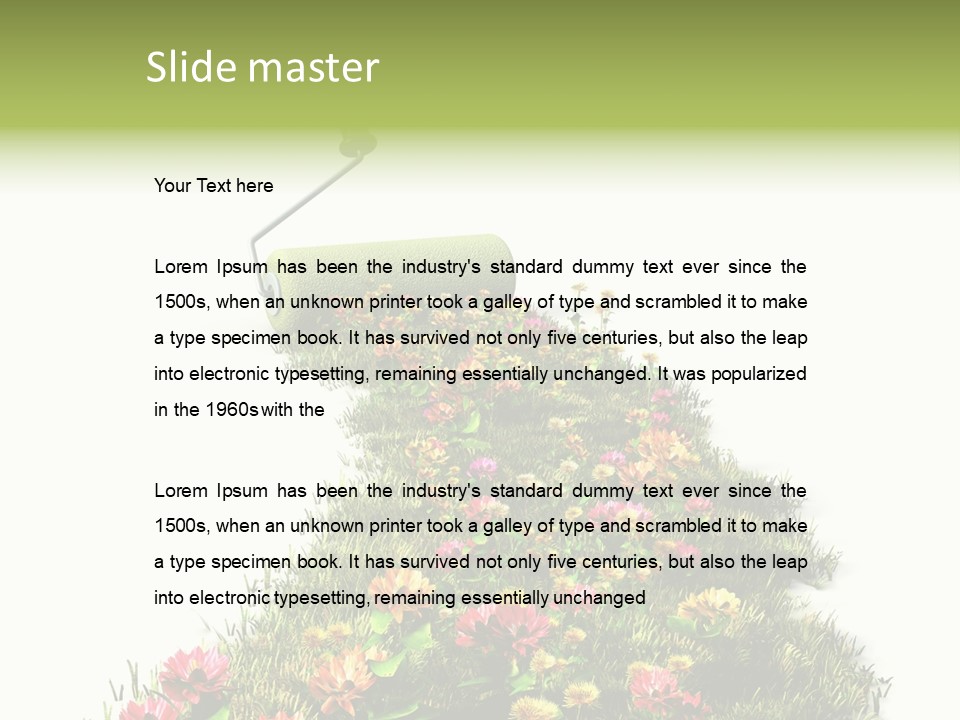 Pollution Way Responsibility PowerPoint Template