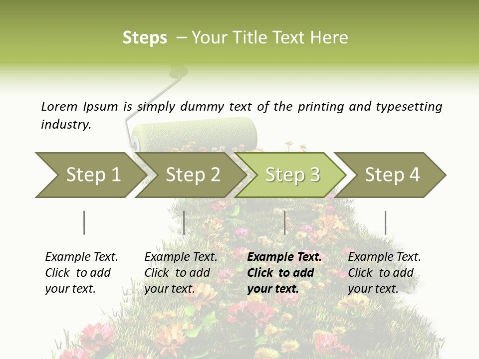 Pollution Way Responsibility PowerPoint Template