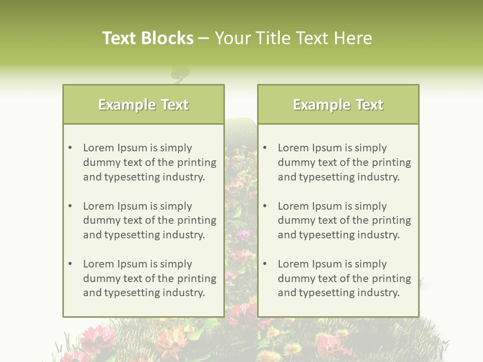 Pollution Way Responsibility PowerPoint Template