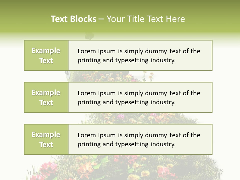 Pollution Way Responsibility PowerPoint Template