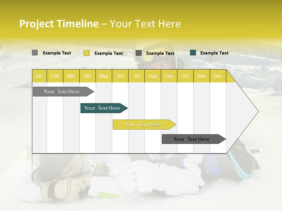 Woman Whiteness Hat PowerPoint Template