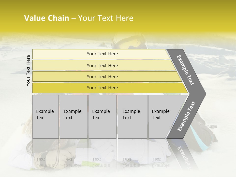 Woman Whiteness Hat PowerPoint Template