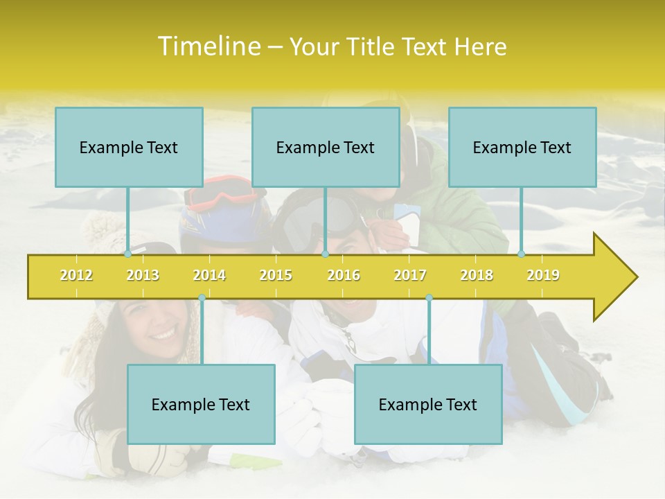 Woman Whiteness Hat PowerPoint Template