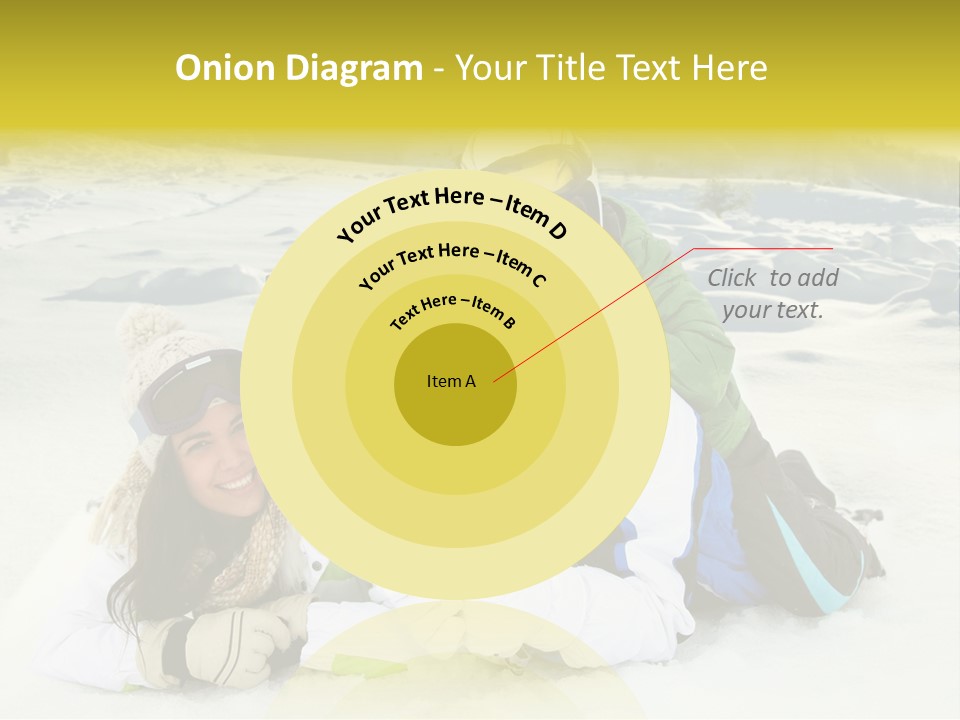 Woman Whiteness Hat PowerPoint Template