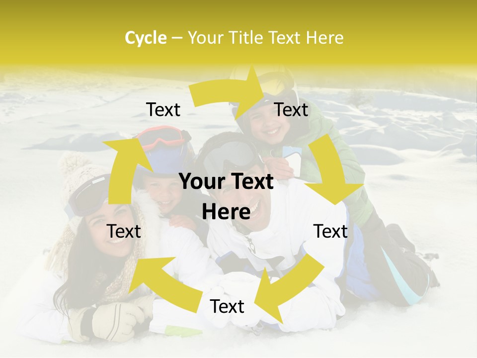 Woman Whiteness Hat PowerPoint Template