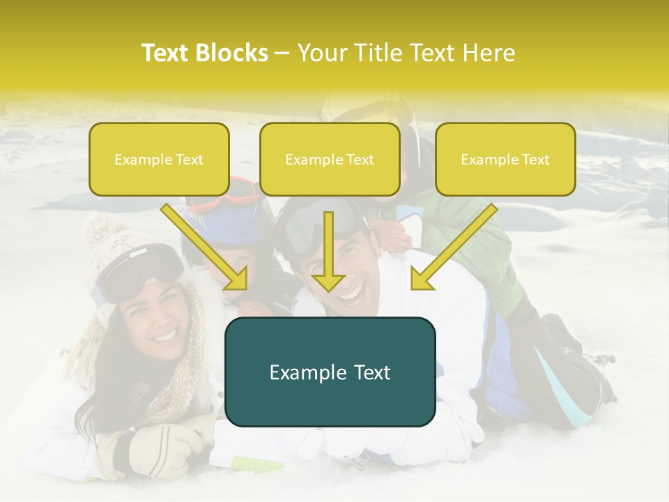 Woman Whiteness Hat PowerPoint Template