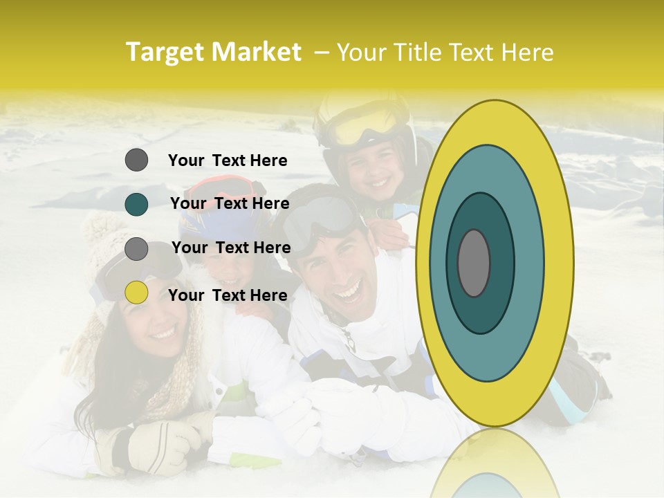 Woman Whiteness Hat PowerPoint Template