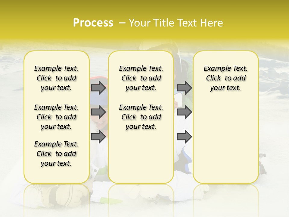 Woman Whiteness Hat PowerPoint Template