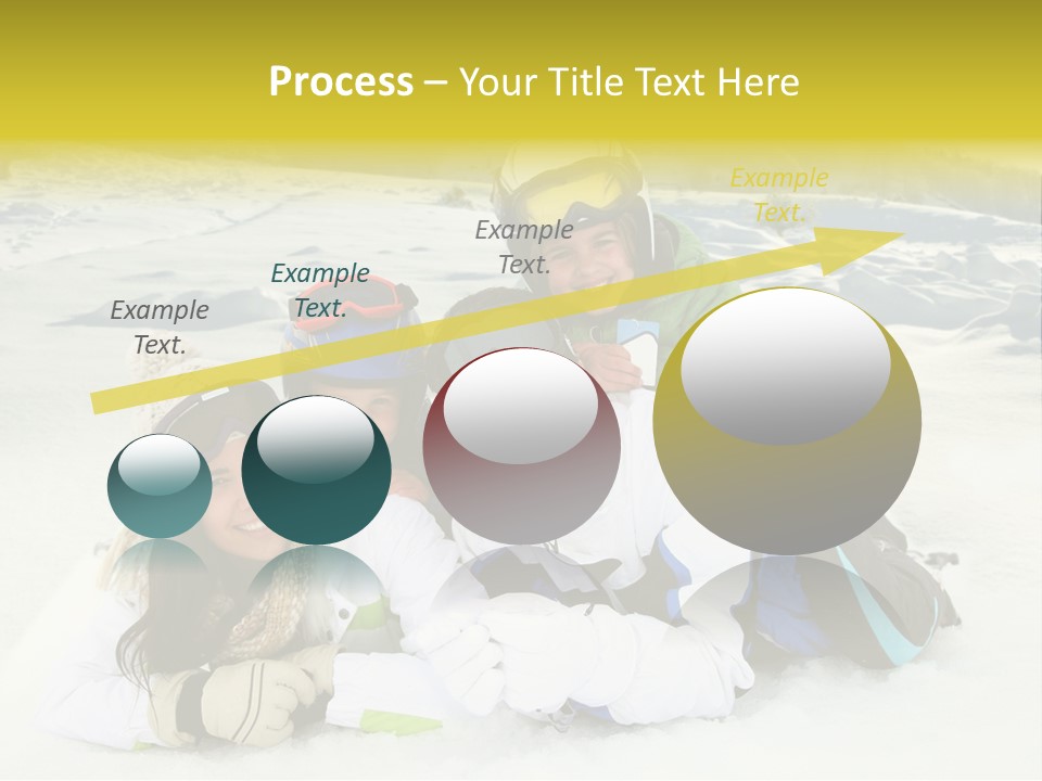 Woman Whiteness Hat PowerPoint Template