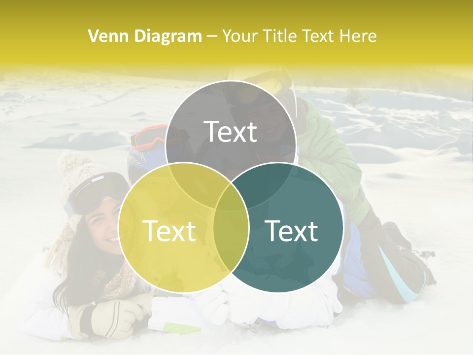 Woman Whiteness Hat PowerPoint Template