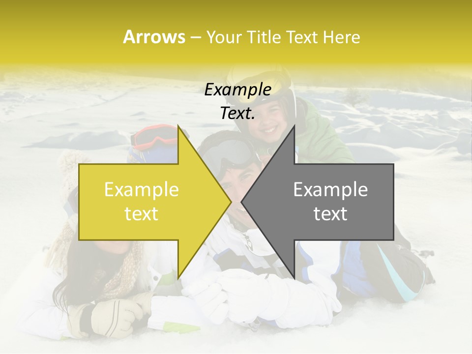 Woman Whiteness Hat PowerPoint Template