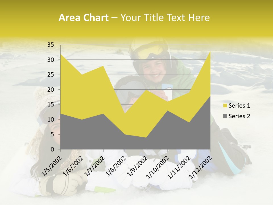 Woman Whiteness Hat PowerPoint Template