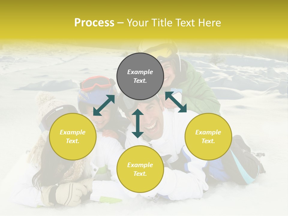 Woman Whiteness Hat PowerPoint Template