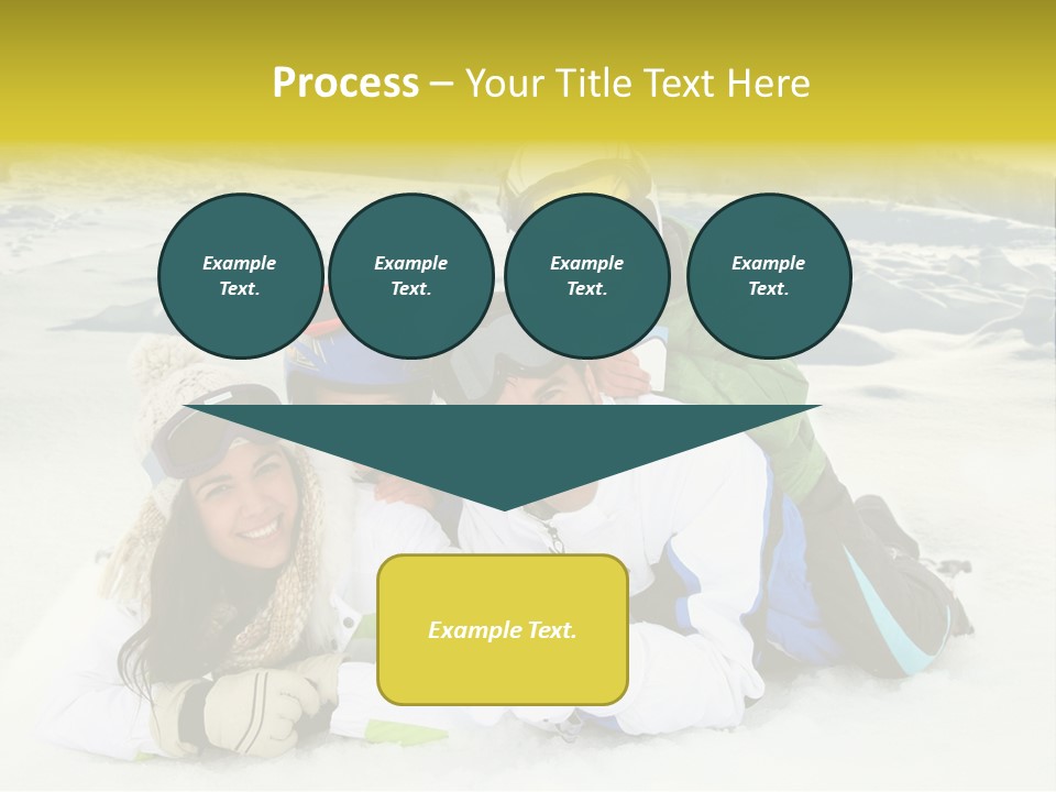 Woman Whiteness Hat PowerPoint Template