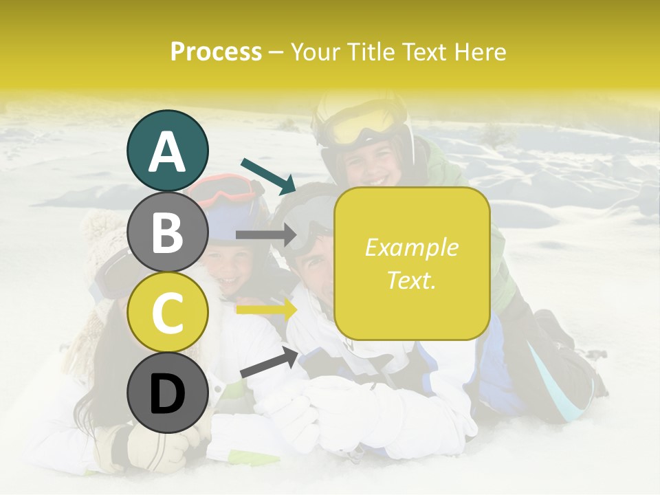 Woman Whiteness Hat PowerPoint Template