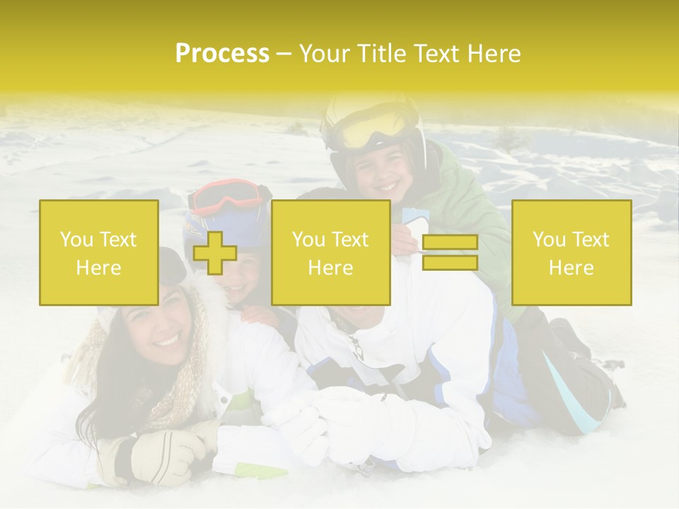 Woman Whiteness Hat PowerPoint Template