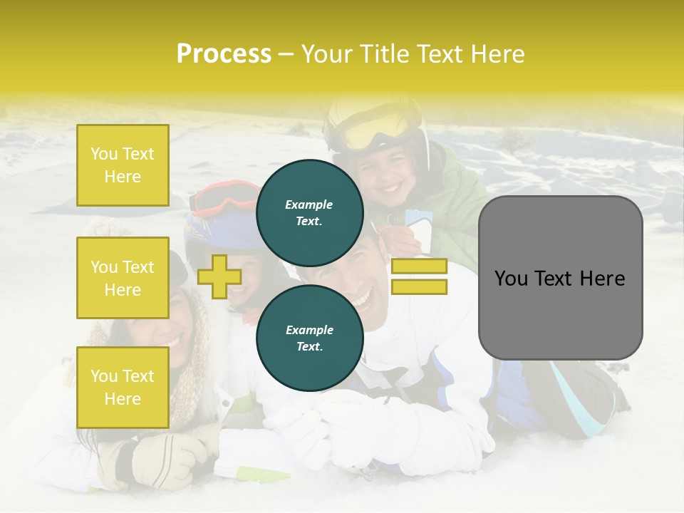 Woman Whiteness Hat PowerPoint Template