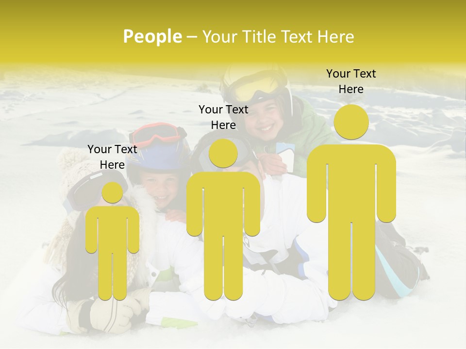 Woman Whiteness Hat PowerPoint Template