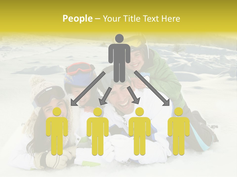 Woman Whiteness Hat PowerPoint Template